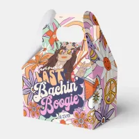 Groovy 70s Bachelorette Last Bachin' Boogie ID929  Favor Boxes