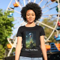 Test Tube Universe Dust Grass T-Shirt