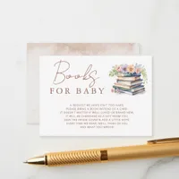 Story book Baby Shower Book Request  Enclosure Card