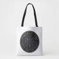 Virtue Charity Mandala Tote Bag