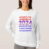 Women for Kamala Harris 2024 Election T-Shirt