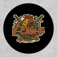 Humor Crow Funny Gothic F-Caw-F Patch