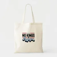 No Kings In America USA Retro Classic Tote Bag