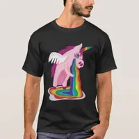 Unicorn Rainbow Vomit T-Shirt