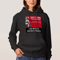 The Quiet Storm - Her Fists Speak Volumes Hoodie