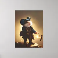Steampunk Hamster Canvas Print