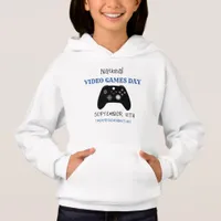 National Video Games Day September 12th  Hoodie
