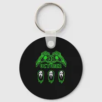 Skeleton Hands Classic Design Keychain
