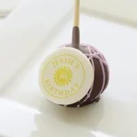 Sunshine Theme 1st Birthday Cake Pops – Boho First