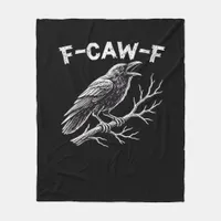 F-Caw-F Creative Style Fleece Blanket