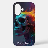 Otterbox Inferno Zombie Skull Infernal Flame iPhone 16 Case