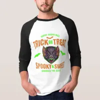 Happy Hauntings | Trick or Treat Halloween Bats T-Shirt