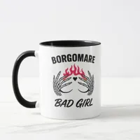 Bgm Bad Girl II Skeleton Heart Hands Edgy Vibe Mug