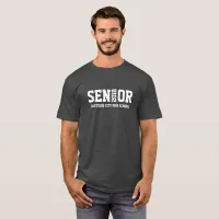 Senior Block Letter Class of 20xx T-Shirt