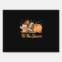 Tis The Season Football Fall Season Football Pumpk Sign