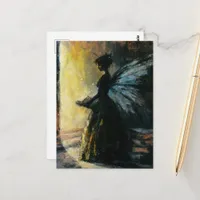 Fairy at the Doorway Fantasy Postcard