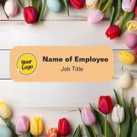 Multi Color Employee Magnetic Or Safety Pin Name Tag