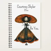 Be You Quirky Whimsical Woman, Change Name, Year Planner