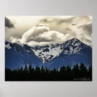 Snowy Mountains : Lake Tekapo : New Zealand Poster