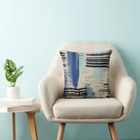 Modern Abstract Throw Pillow