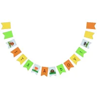 Woodland Creature Baby Shower Bunting Bunting Flags