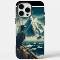 Eagle Atop Ship, Mountains Ahead iPhone 16 Pro Max Case