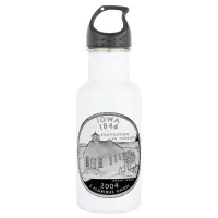 Faux Iowa State Quarter Water Bottle