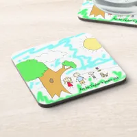 Add your Child's Artwork to this Beverage Coaster