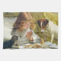 Suspense by Charles Burton Barber Towel