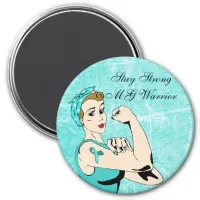 MG Warrior Myasthenia Gravis Warrior Magnet