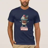 Chill Chocolate Milkshake Pun  T-Shirt