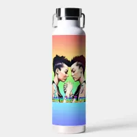 Love is Love Lesbian Pride Water Bottle