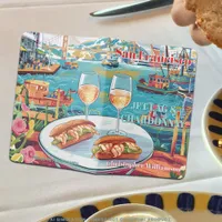San Francisco Jet Lag & Chardonnay Escape Passport Holder