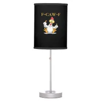 F-Caw-F Funny Chicken Retro Classic Table Lamp
