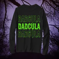 Funny Dadcula Halloween Men's Long Sleeve T-Shirt