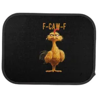 F-Caw-F Chicken Classic Retro Style Car Floor Mat