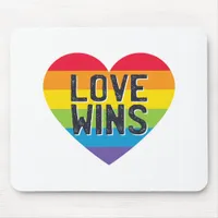 Love Wins Mouse Pad