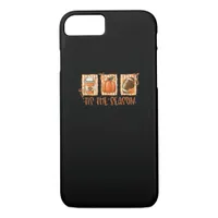 Tis The Season Pumpkin American Football Thanksgiv iPhone 8/7 Case