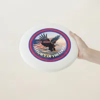 America 250 Legacy of Freedom Bald Eagle 1776–2026 Wham-O Frisbee