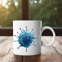 COVID-19 Two-Tone COFFEE MUG