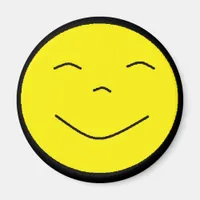 Yellow Face Magnet