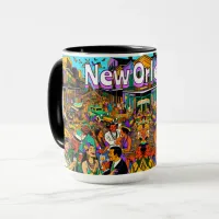 New Orleans, Louisiana People Having Fun Mug