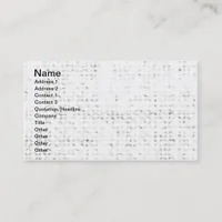Vintage Girl and Dove Grunge Canvas Business Card