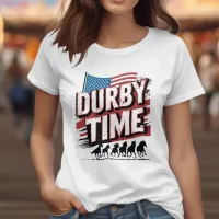 Elegance Unleashed: Derby Time Event Logo T-Shirt