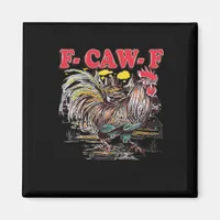 F-Caw-F Hei Hei Moana Rooster Classic Funny Graphi Magnet
