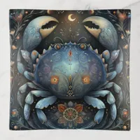 Cancer Crab Zodiac Astrology Celestial Birthday Trinket Tray
