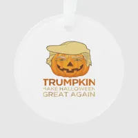 Trumpkin Halloween Funny Classic Ornament