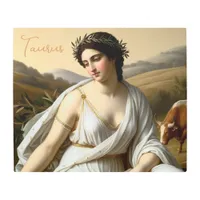 Taurus The Bull | Greek Goddess Metal Print