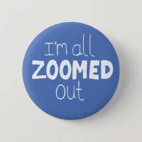 Zoom badge Social internet zoomed out pin