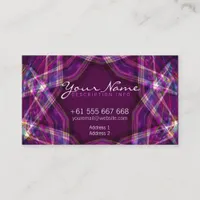 PurpleZtars +Logo Business Card